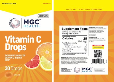 MGC Vitamin C 30CT.jpg MGC label 30CT - MGC Vitamin C 30CT